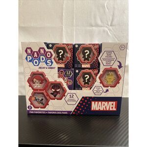Marvel Nano Pods Wave 2 Blind-Box Factory Display Case‎ of 24 Sealed Boxes